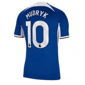 Chelsea Mykhailo Mudryk #10 Replika Hjemmebanetrøje 2023-24 Kortærmet
